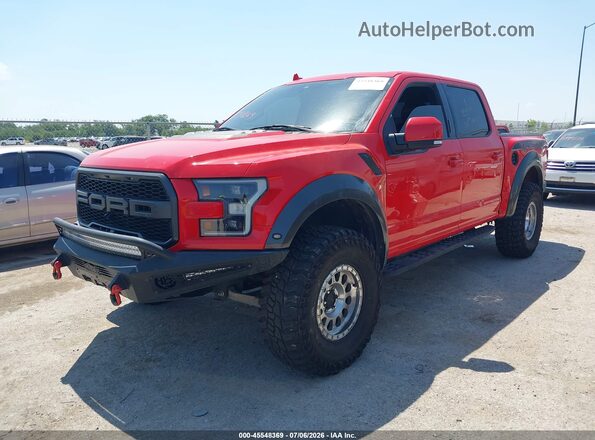 1FTFW1RG1KFA61307 2019 FORD F150 Red Przód lewy