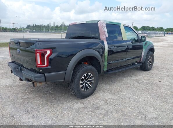1FTFW1RG2KFA43916 2019 FORD F150 Черный Задняя правая четверть