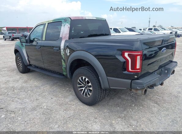 1FTFW1RG2KFA43916 2019 FORD F150 Черный Задняя левая четверть