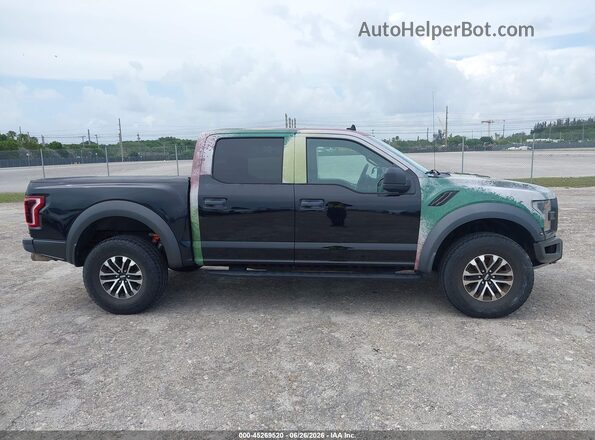 1FTFW1RG2KFA43916 2019 FORD F150 Черный Вид задней части салона