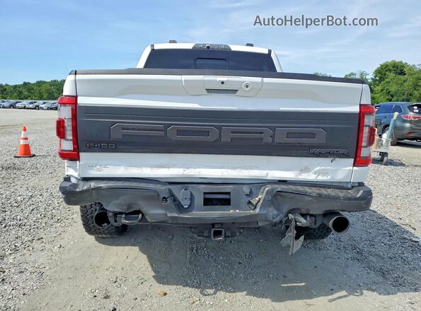 1FTFW1RG2PFA12382 2023 FORD F150 White Вид ззаду