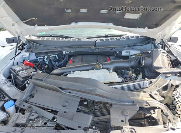 1FTFW1RG2PFA12382 2023 FORD F150 White Вид задньої частини салону