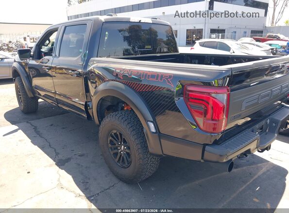 1FTFW1RG2RFA83648 2024 FORD F150 Black Trasero izquierdo