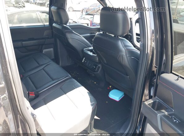 1FTFW1RG2RFA83648 2024 FORD F150 Black Vista de la etiqueta del VIN