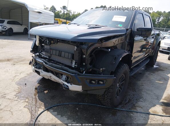 1FTFW1RG2SFC13451 2025 FORD F150 Black Դիմացի տեսք