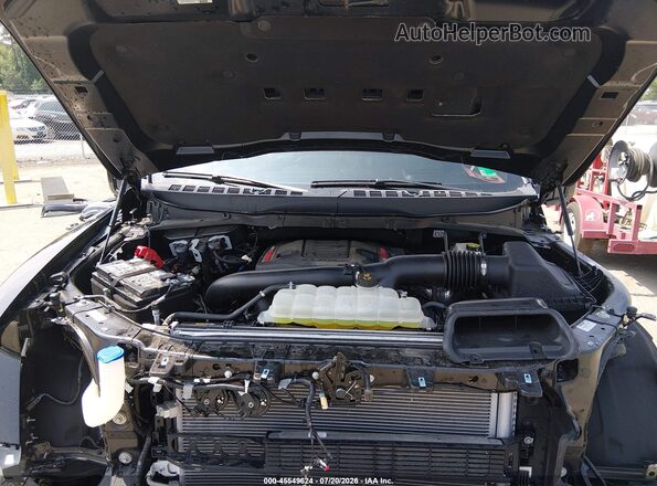 1FTFW1RG2SFC13451 2025 FORD F150 Black Հետևի տեսք