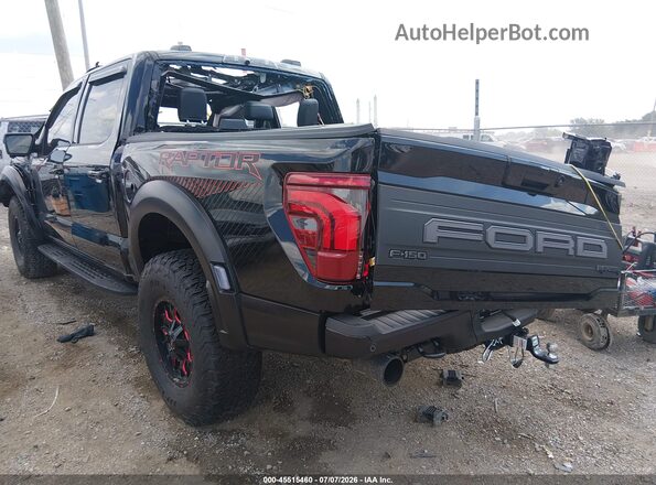 1FTFW1RG2SFC55814 2025 FORD F150 Черный Задняя левая четверть
