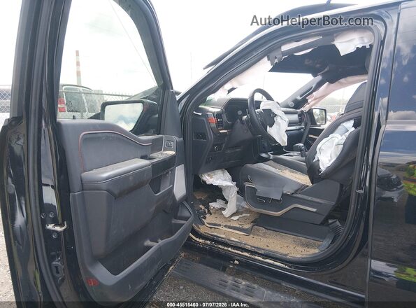 1FTFW1RG2SFC55814 2025 FORD F150 Черный Вид салона спереди