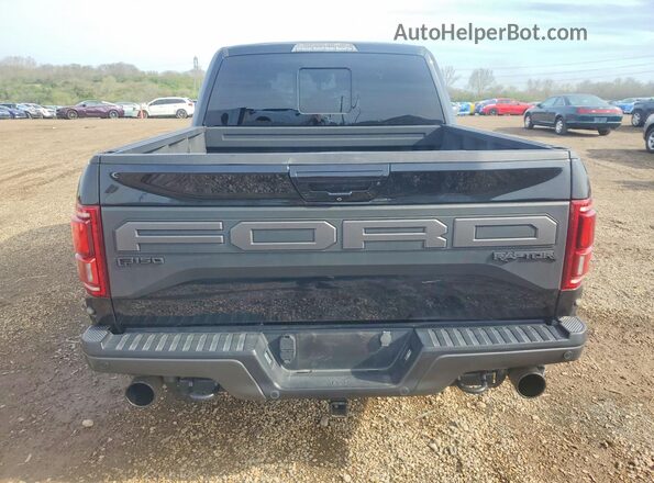 1FTFW1RG3KFA62944 2019 FORD F150 Black Rear view