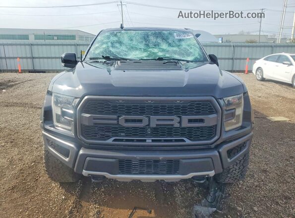1FTFW1RG3KFA62944 2019 FORD F150 Black Front view
