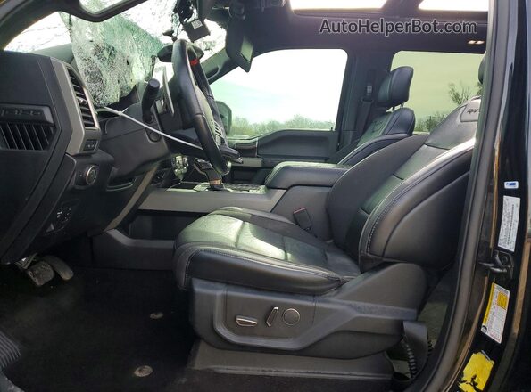 1FTFW1RG3KFA62944 2019 FORD F150 Black Front interior view