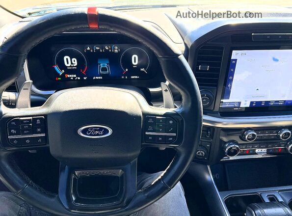 1FTFW1RG3NFA85449 2022 FORD F150 Black Սալոնի դիմացի տեսք