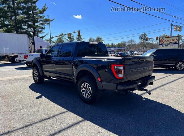 1FTFW1RG3NFA85449 2022 FORD F150 Black Հետևի աջ
