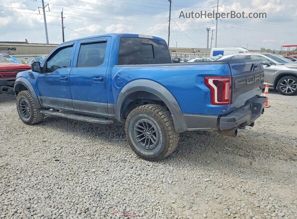 1FTFW1RG4KFA17818 2019 FORD F150 Blue Հետևի ձախ