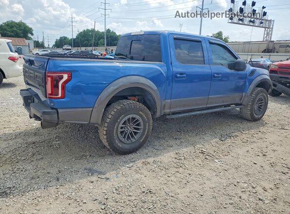 1FTFW1RG4KFA17818 2019 FORD F150 Blue Հետևի աջ