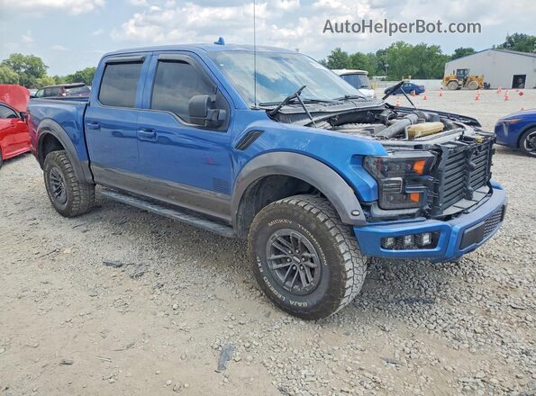 1FTFW1RG4KFA17818 2019 FORD F150 Blue Առջևի աջ
