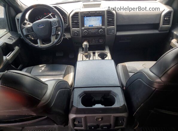 1FTFW1RG4KFA17818 2019 FORD F150 Blue Առջևի վահանակի տեսք
