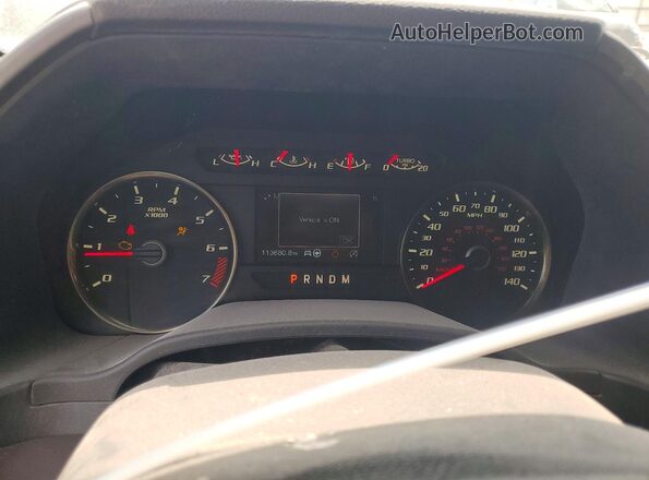 1FTFW1RG4KFA17818 2019 FORD F150 Blue Սարքավորումների վահանակի տեսք