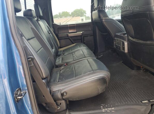 1FTFW1RG4KFA17818 2019 FORD F150 Blue Հետևի նստատեղերի տեսք