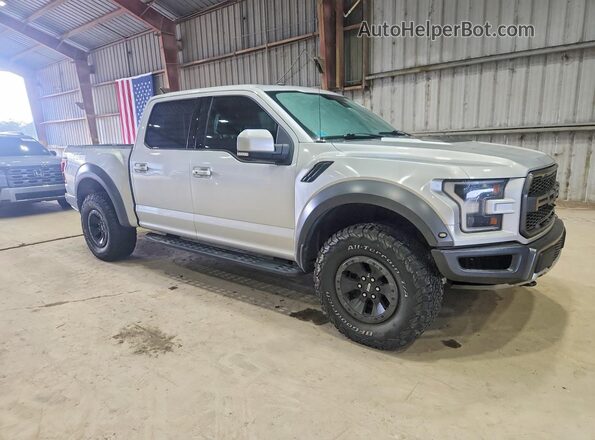 1FTFW1RG5JFC39265 2018 FORD F150 Серый Передняя правая четверть