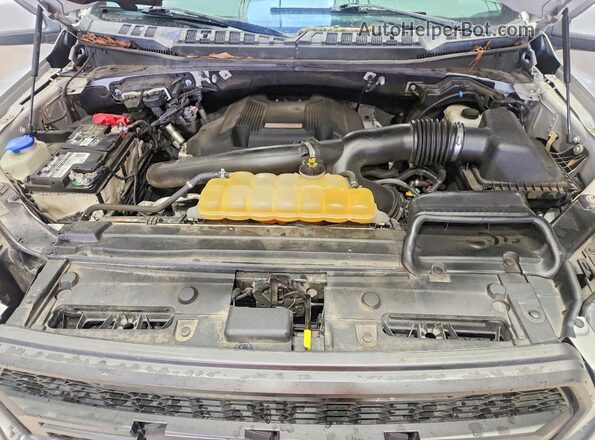 1FTFW1RG5JFC39265 2018 FORD F150 Серый Вид задней части салона