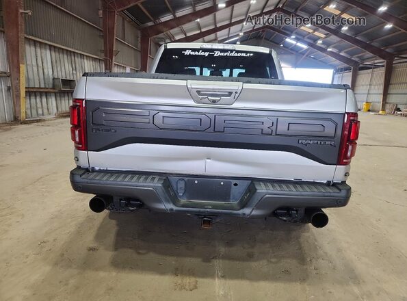 1FTFW1RG5JFC39265 2018 FORD F150 Серый Вид сзади