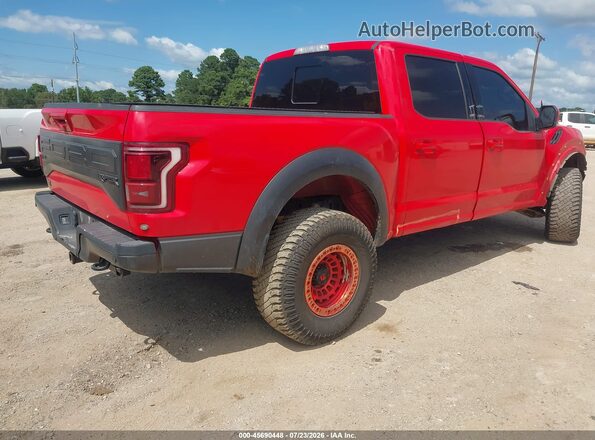 1FTFW1RG5JFE30443 2018 FORD F150 Red უკანა მარჯვენა