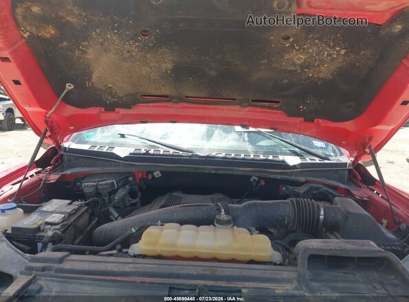 1FTFW1RG5JFE30443 2018 FORD F150 Red უკანა ხედი