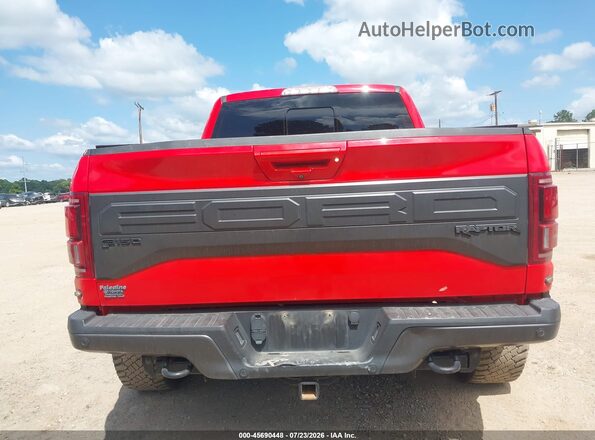 1FTFW1RG5JFE30443 2018 FORD F150 Red 