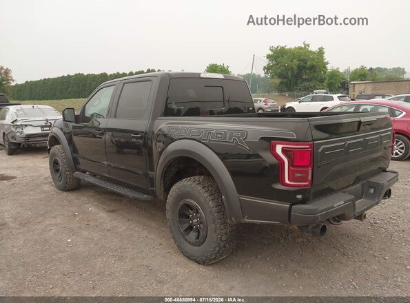 1FTFW1RG6HFA62851 2017 FORD F150 Черный Задняя левая четверть