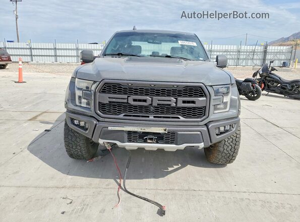 1FTFW1RG6LFB47584 2020 FORD F150 Gray Vista frontal