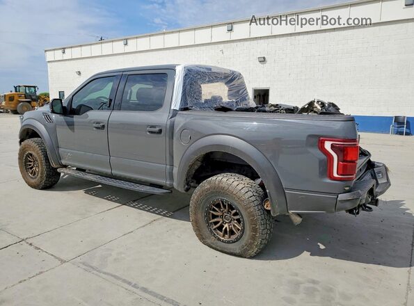 1FTFW1RG6LFB47584 2020 FORD F150 Gray Trasero izquierdo