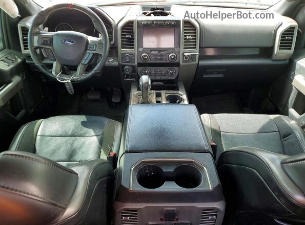 1FTFW1RG6LFB47584 2020 FORD F150 Gray Vista del salpicadero