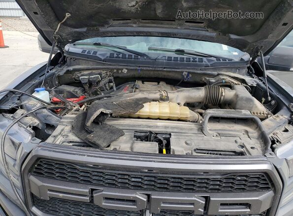 1FTFW1RG6LFB47584 2020 FORD F150 Gray Vista interior trasera