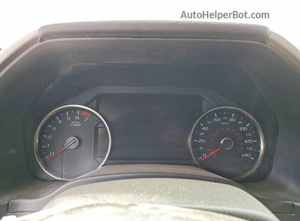 1FTFW1RG6LFB47584 2020 FORD F150 Gray Vista del cuadro de instrumentos