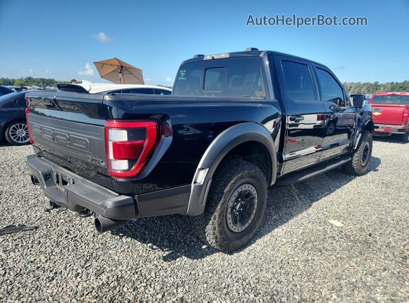 1FTFW1RG6NFC08418 2022 FORD F150 Black Tył prawy