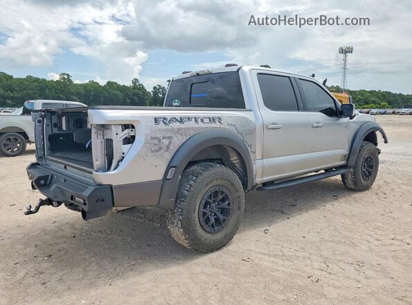 1FTFW1RG6PFA04379 2023 FORD F150 Silver Задня права чверть