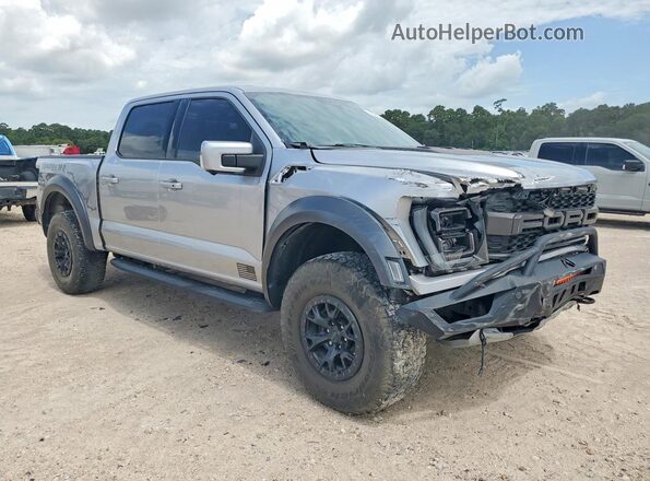 1FTFW1RG6PFA04379 2023 FORD F150 Silver Передня права чверть