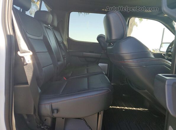 1FTFW1RG6SFA23622 2025 FORD F150 Белый Вид задних сидений