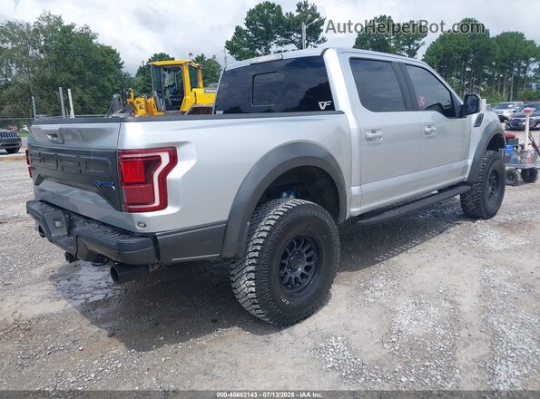 1FTFW1RG7HFA21368 2017 FORD F150 Silver Задня права чверть