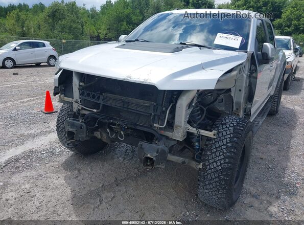 1FTFW1RG7HFA21368 2017 FORD F150 Silver Вид спереду