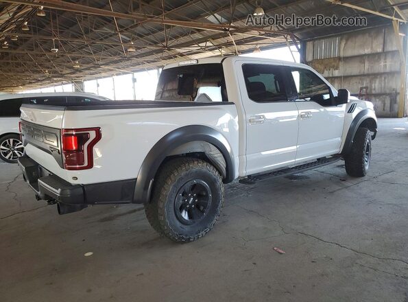 1FTFW1RG7JFA96576 2018 FORD F150 Белый Задняя правая четверть