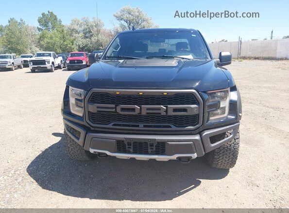 1FTFW1RG7KFA43927 2019 FORD F150 Черный Вид панели приборов