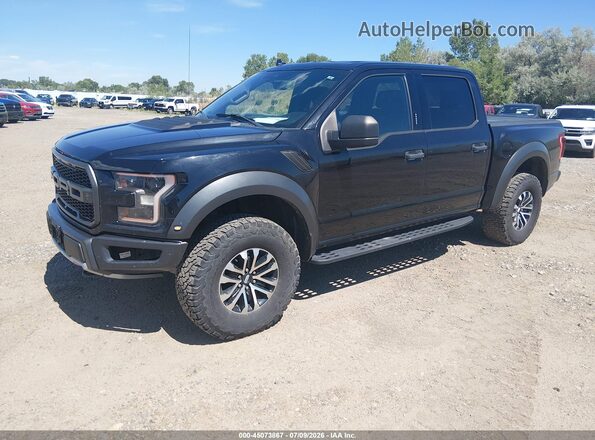 1FTFW1RG7KFA43927 2019 FORD F150 Черный Передняя левая четверть