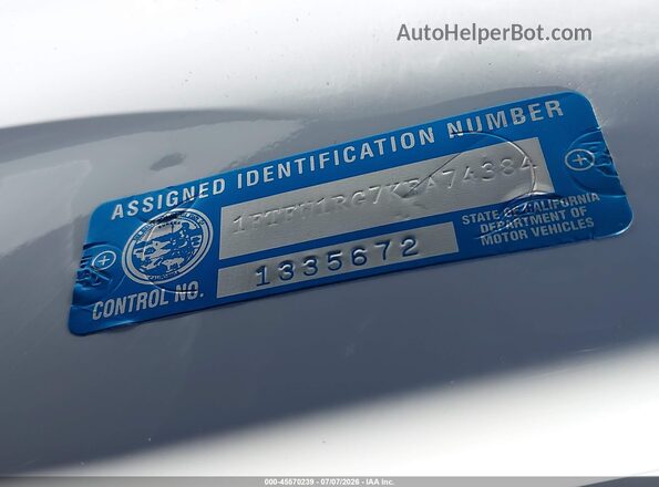1FTFW1RG7KFA74384 2019 FORD F150 White Вид підкапотного простору
