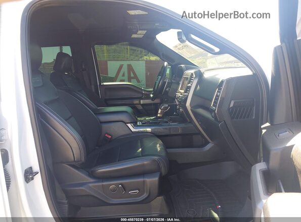 1FTFW1RG7KFA74384 2019 FORD F150 White Вид салону спереду