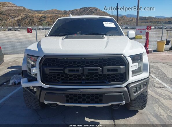 1FTFW1RG7KFA74384 2019 FORD F150 White Вид щитка приладів