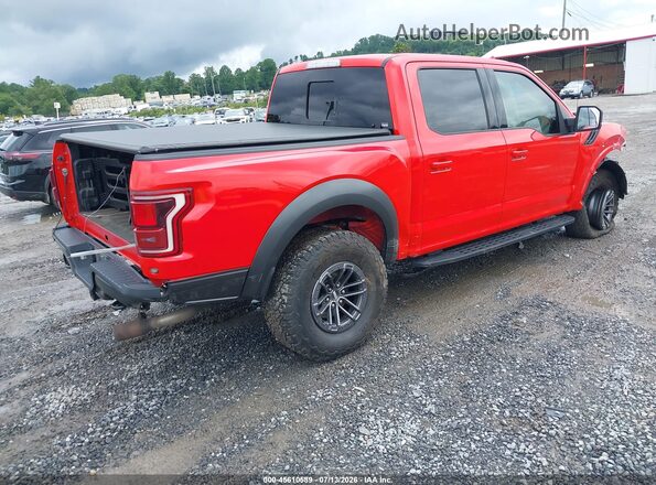 1FTFW1RG7KFA78693 2019 FORD F150 Red Հետևի աջ