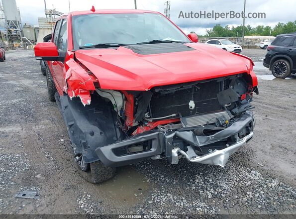 1FTFW1RG7KFA78693 2019 FORD F150 Red Դիմացի տեսք