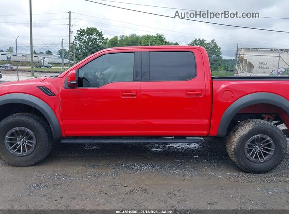 1FTFW1RG7KFA78693 2019 FORD F150 Red Սալոնի 360 աստիճան տեսք